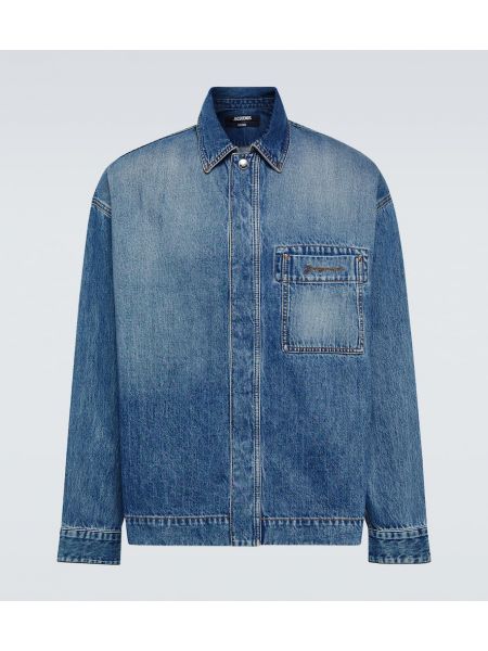 Denim paita Jacquemus sininen