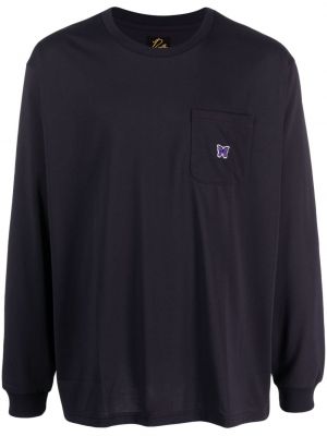 Marškinėliai Needles violetinė