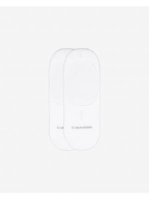 Pamut zokni Calvin Klein - fehér