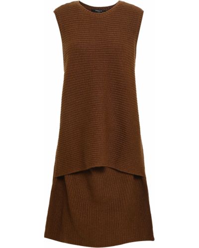 Кашемировое платье Derek Lam, коричневое