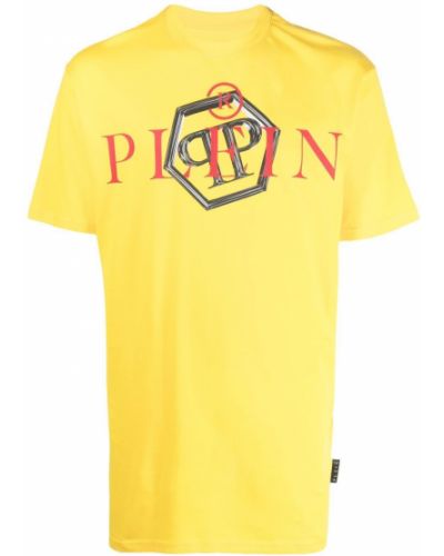 T-shirt Philipp Plein gul