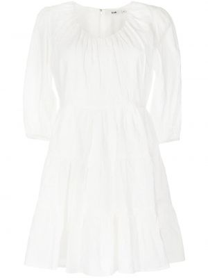 Bavlnené mini šaty B+ab biela