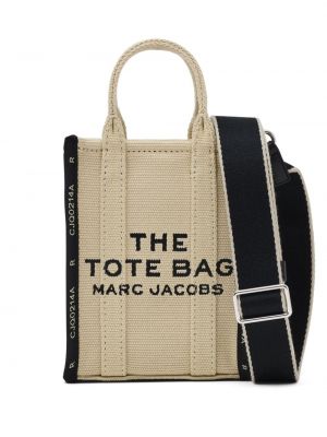 Kokvilnas shopper soma Marc Jacobs bēšs