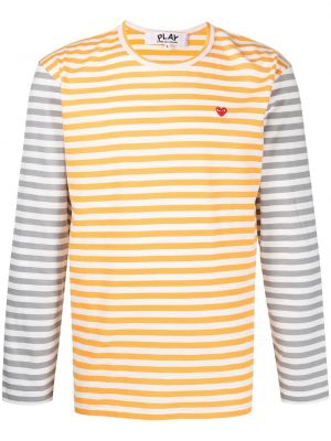 Långärmad t-shirt Comme Des Garçons Play orange