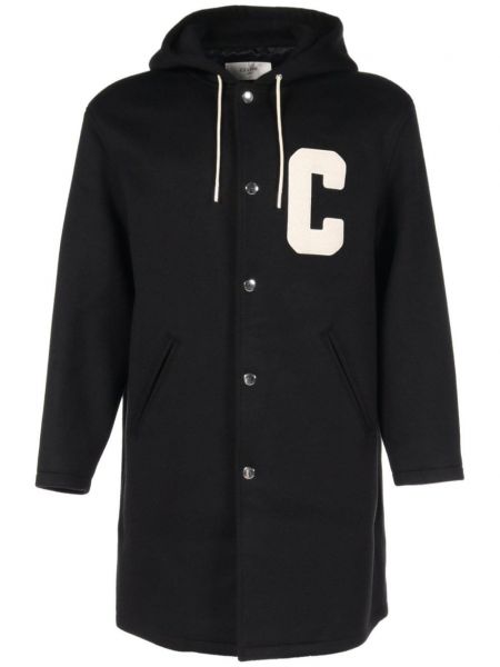 Manteau à capuche avec applique Céline Pre-owned