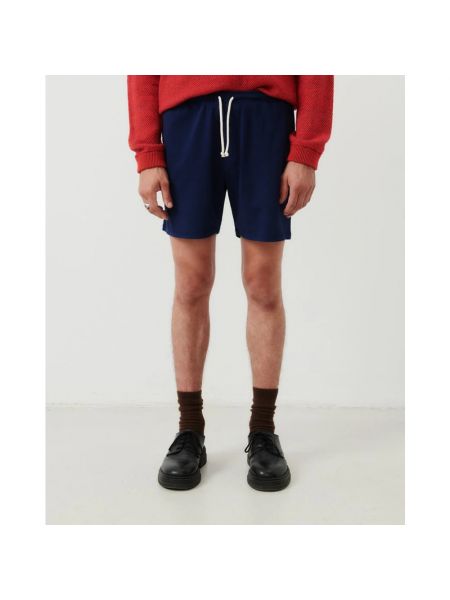 Pantalones cortos de algodón American Vintage azul