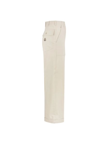 Pantalones de chándal bootcut Moncler blanco