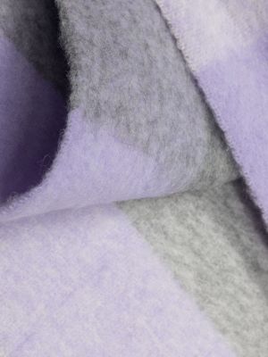 Echarpe à carreaux Fabiana Filippi violet