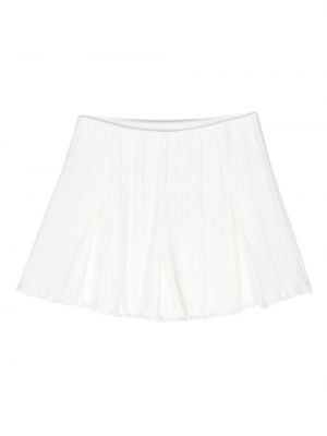 Shorts mit plisseefalten Lanvin weiß