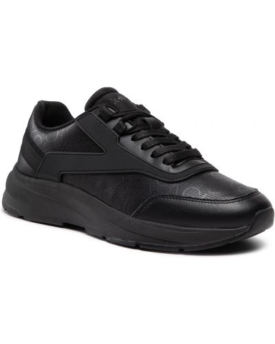 Sportcipő Calvin Klein - Low Top Lace Up Mono HM0HM00818  Mono 0GL - Fekete