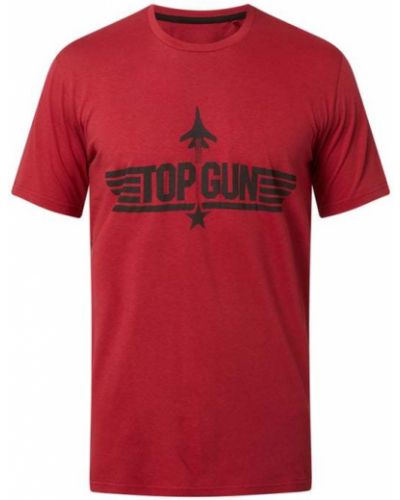 T-shirt Top Gun, czerwony