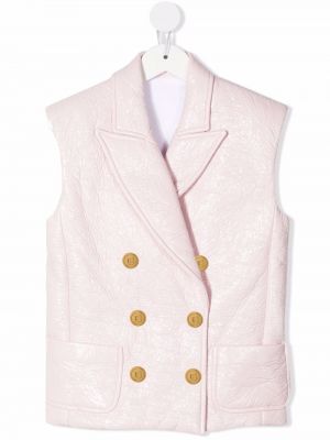 Vest for jenter Balmain Kids rosa