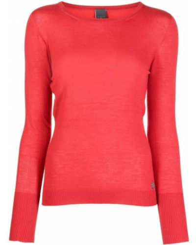 Sweter w gwiazdy Lorena Antoniazzi czerwony