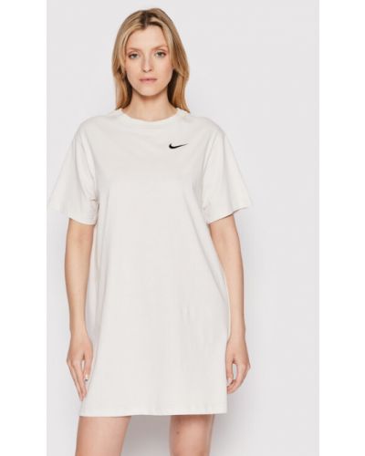 Nike Hétköznapi ruha Sportswear Swoosh DM6191 Bézs Oversize