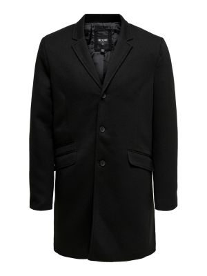 Kabát Only & Sons čierna