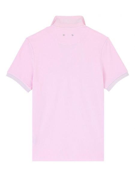 Poloshirt mit stickerei aus baumwoll Vilebrequin pink