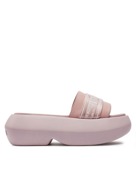 Pantolette Love Moschino pink