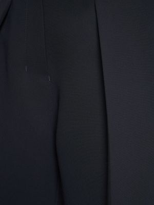 Pantaloni cu talie înaltă Jacquemus negru