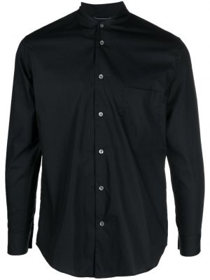 Bavlněná košile Tintoria Mattei černá