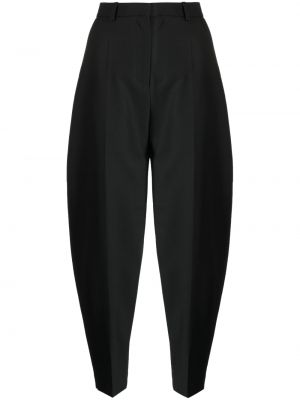 Pantalon taille haute slim Toteme noir