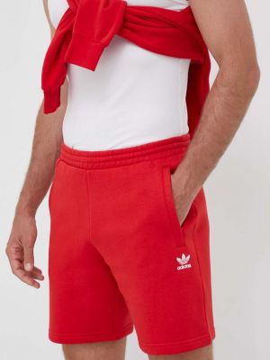 Rövidnadrág Adidas Originals piros