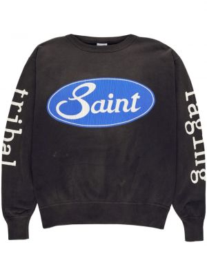 Sweatshirt aus baumwoll Saint Mxxxxxx schwarz