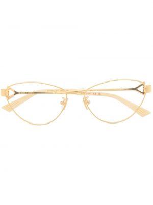 Szemüveg Bottega Veneta Eyewear aranyszínű