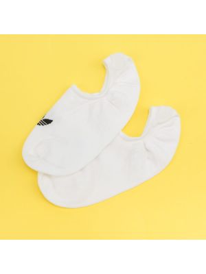 Nízké ponožky Adidas Originals bílé