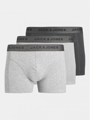 Boxerky Jack&jones sivá