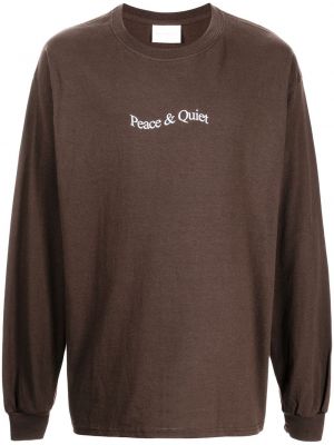 T-shirt z printem Museum Of Peace And Quiet