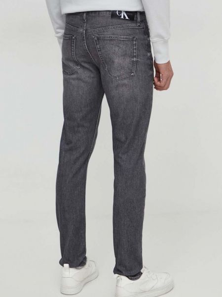 Džíny Calvin Klein Jeans šedé