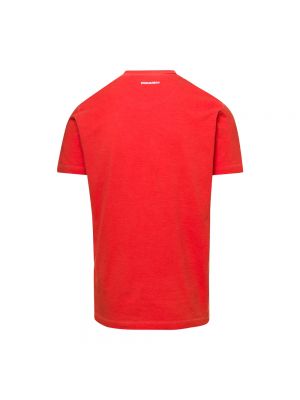 Koszulka Dsquared2 czerwona