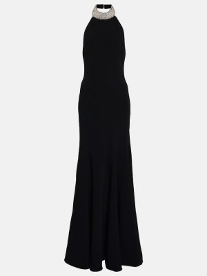 Dlouhé šaty Stella Mccartney čierna