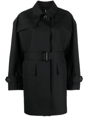Manteau à boutons Mackintosh noir