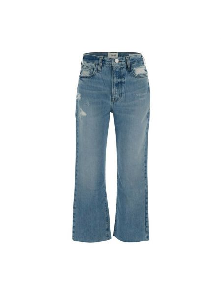 Luźne jeansy Frame - Niebieski