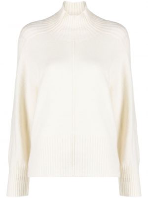 Sweter wełniany Zanone biały