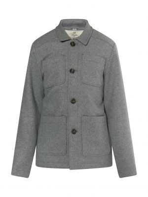 Krátký kabát Dreimaster Vintage sivá