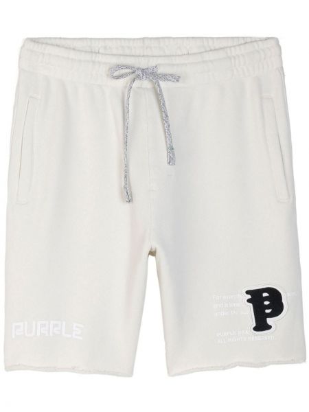 Pantaloni scurți din bumbac Purple Brand