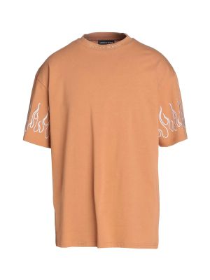 Оранжевая футболка Vision