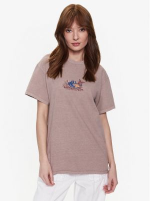 Oversize топ Bdg Urban Outfitters бежово