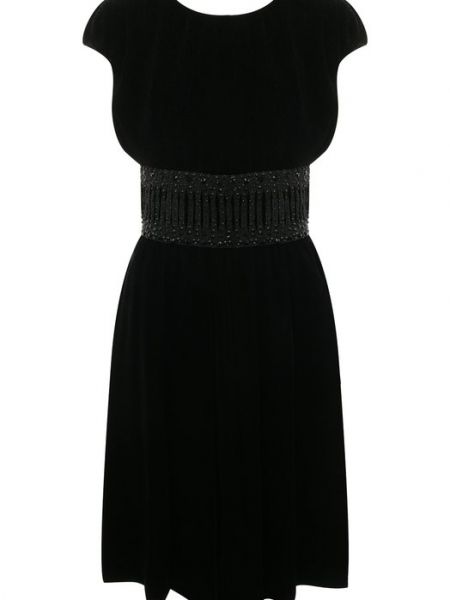 Черное платье Giorgio Armani