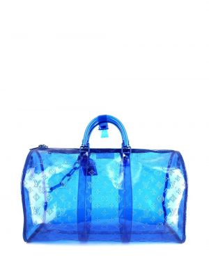 Cestovní taška Louis Vuitton modrá