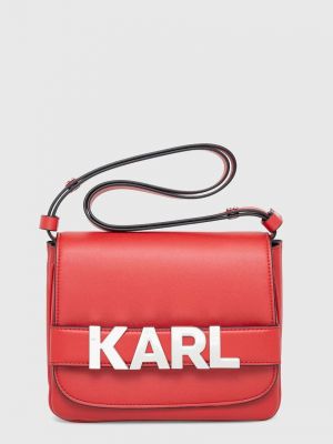 Torba na ramię Karl Lagerfeld czerwona