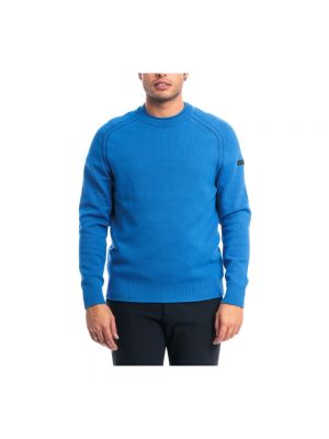 Sweter Rrd niebieski