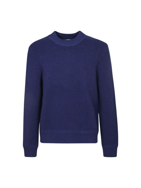 Dzianinowy sweter Isabel Marant niebieski