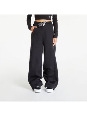 Černé sportovní kalhoty relaxed fit Calvin Klein