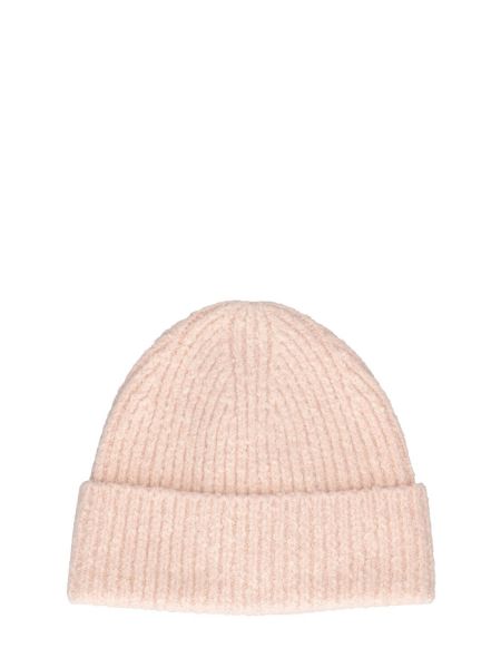 Gorro de lana Acne Studios rosa