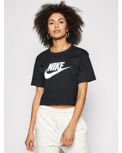 Tricou cu croială lejeră Nike negru