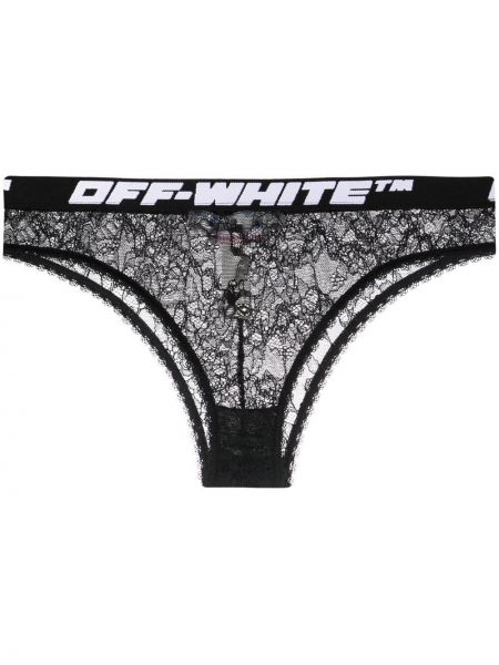 Krajkové kalhotky Off-white