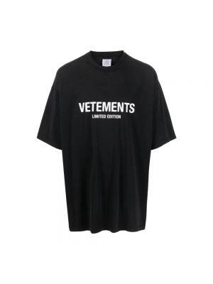Koszulka Vetements czarna
